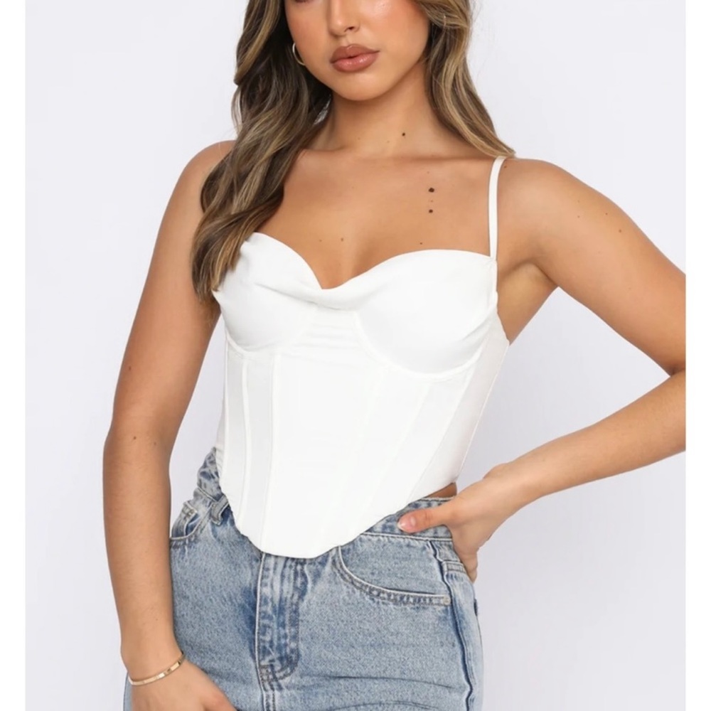 White Fox Bustier